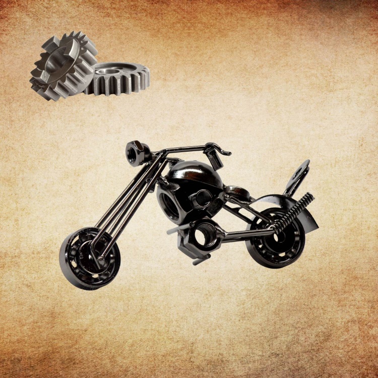 Handmade Nuts and Bolts CHOPPER Motorcycle