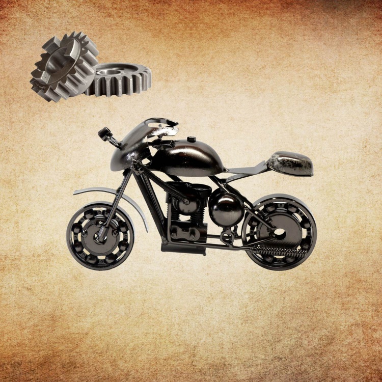 Handmade Nuts and Bolts Motorcycle - Racing Motorbike