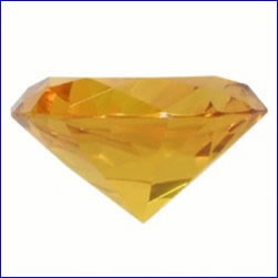 Box of 2cm x 2cm x 1.2cm Amber Diamond