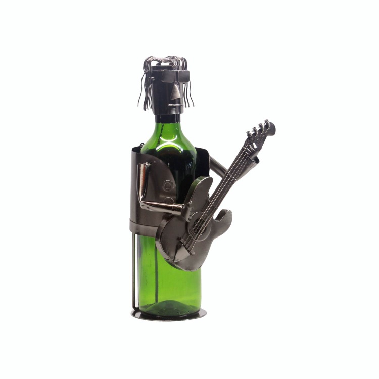Guitar Man - Single Wine Bottle Holder