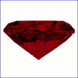 Red 4cm Diamond