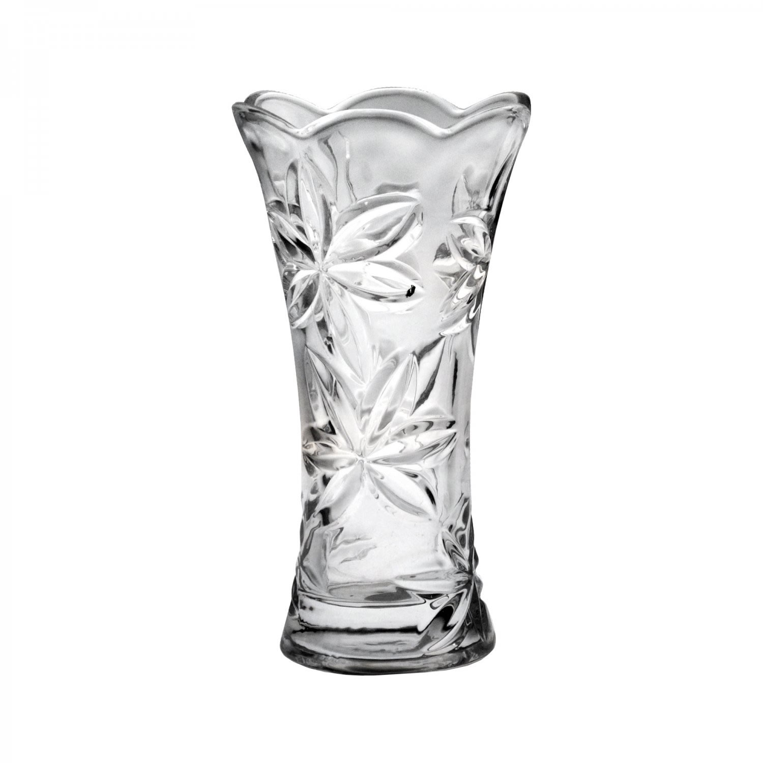 Crystal Cut Pointed Precision Flower Vase Kenjasper Vase Hand