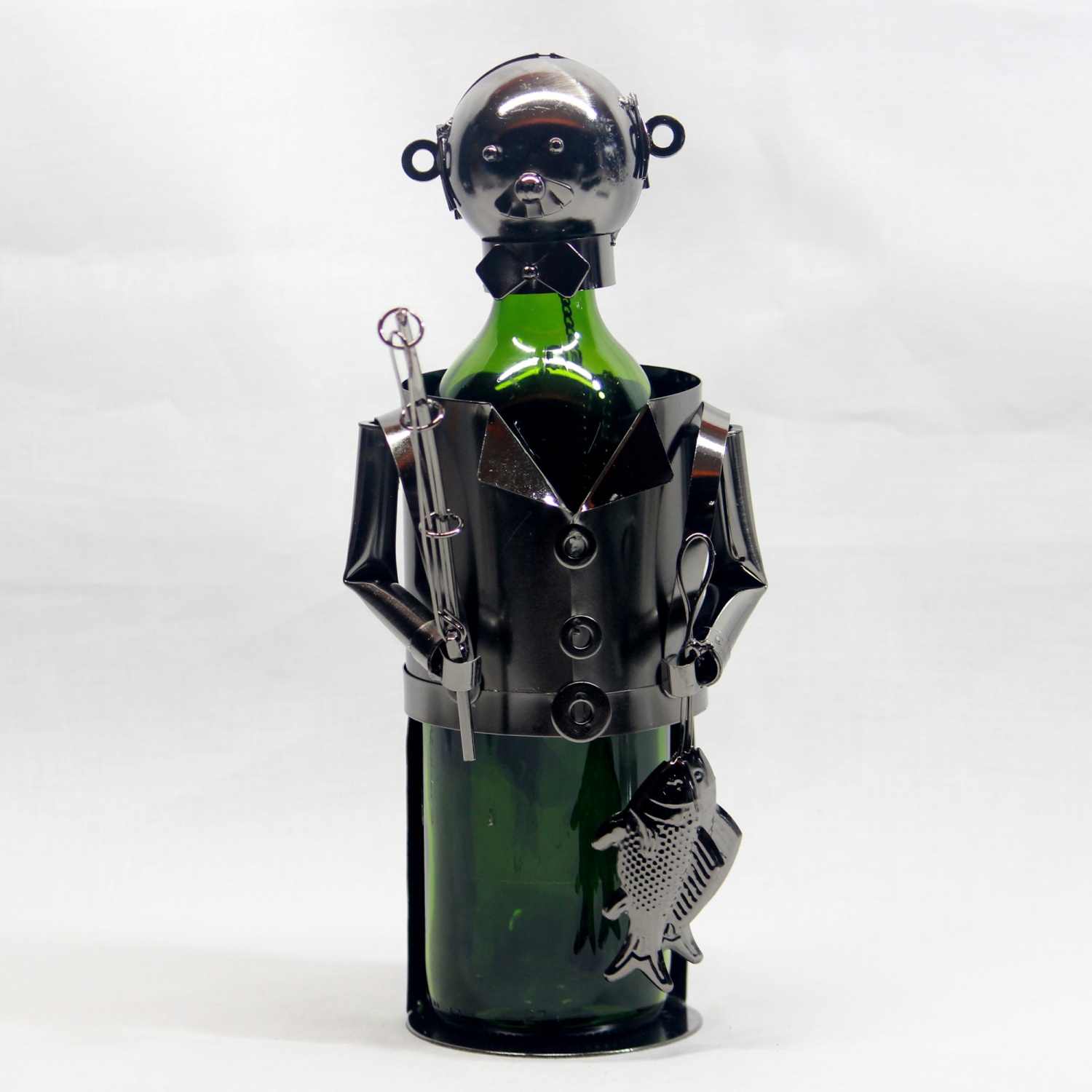 FISHERMAN WINE/SAUCE BOTTLE HOLDER KENJASPER, BOTTLE HOLDERS, KITCHEN