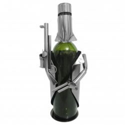 Ned Kelly Wine Bottle Holder Dual Guns