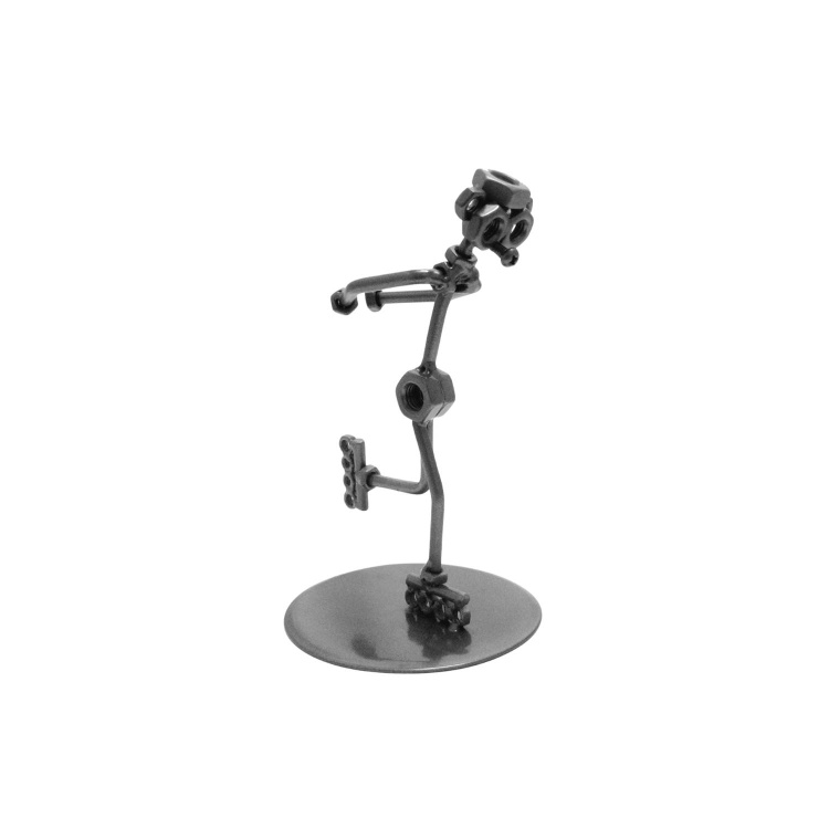Nuts and Bolts Handcrafted Iron Man Skating