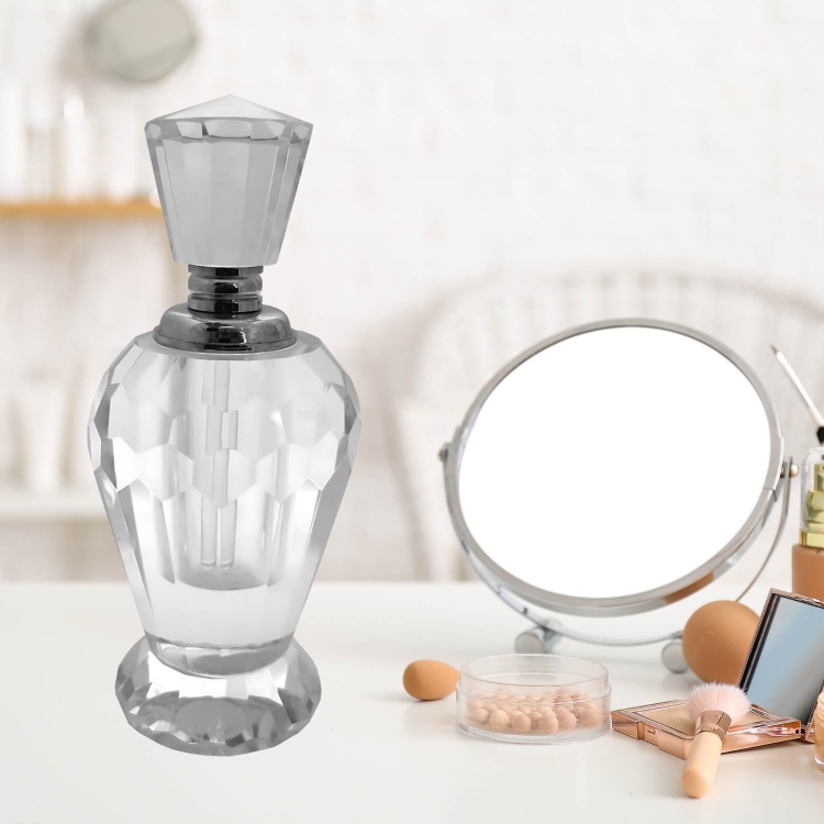 Cut Glass Perfume Bottle