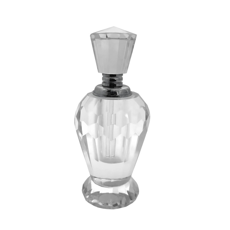 Cut Glass Perfume Bottle