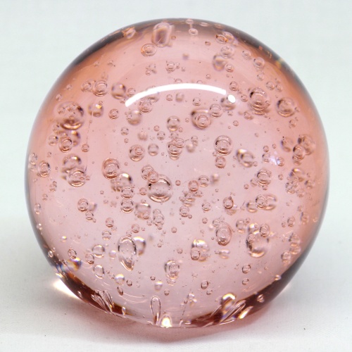 Pink Ball with Bubbles