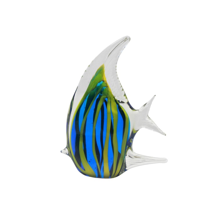 Glass Angel Fish - Blue