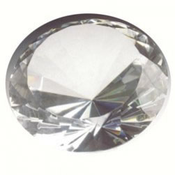 8cm Clear Diamond