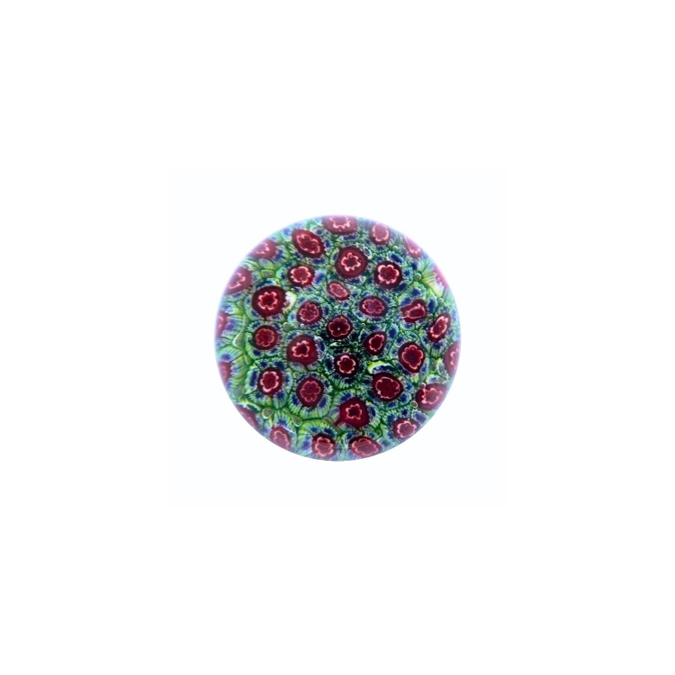 Zibo Art Glass Millefiori Glass Paperweight