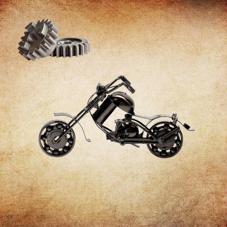 Handmade Nuts and Bolts Motorcycle - Chopper