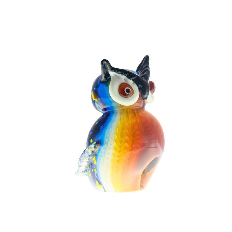 Coloured Glass Owl
