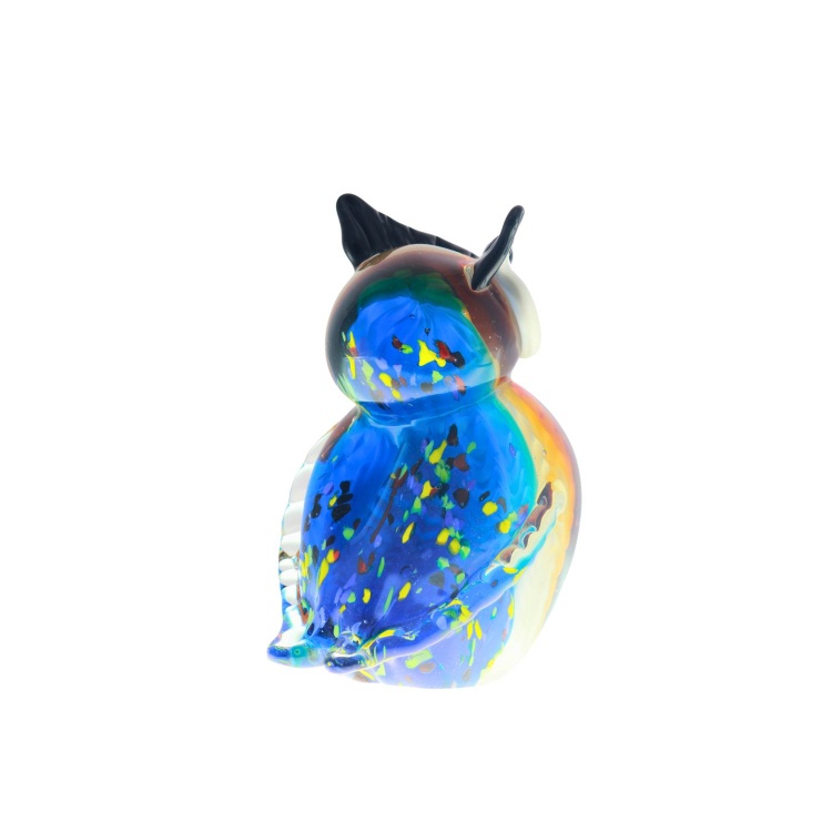 Coloured Glass Owl