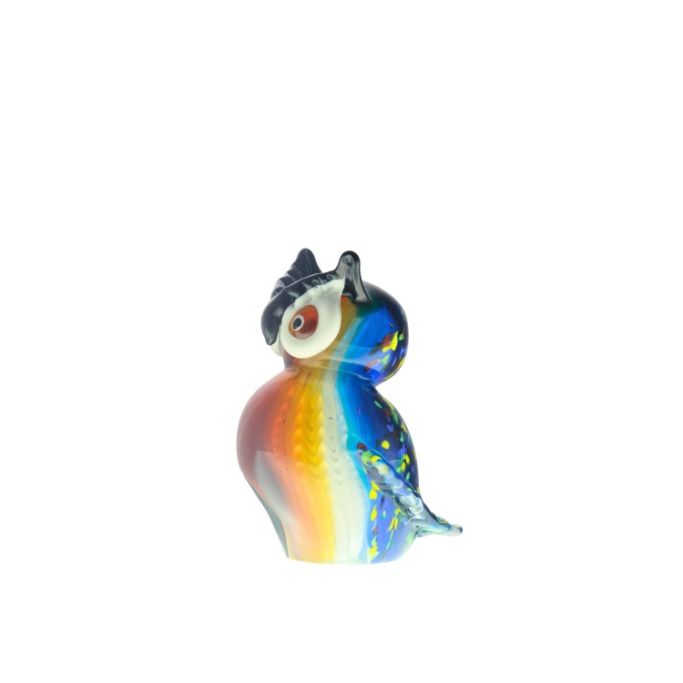 Coloured Glass Owl