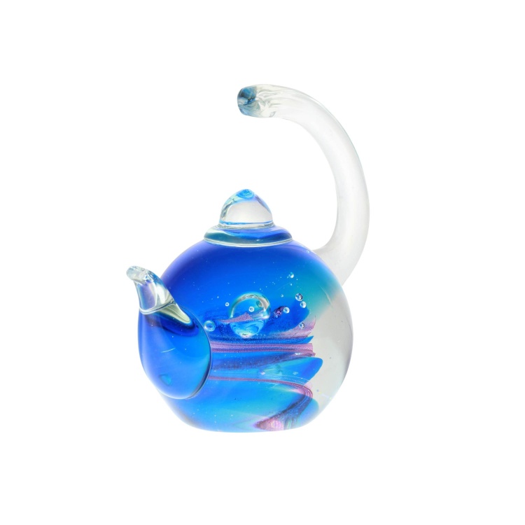 Glass Teapot Dancing Moon - Gift Boxed