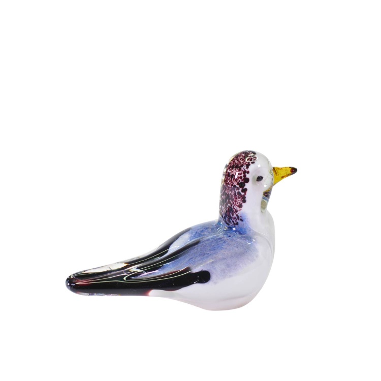 Zibo Handblown Art Glass -  Sea Gull, Large