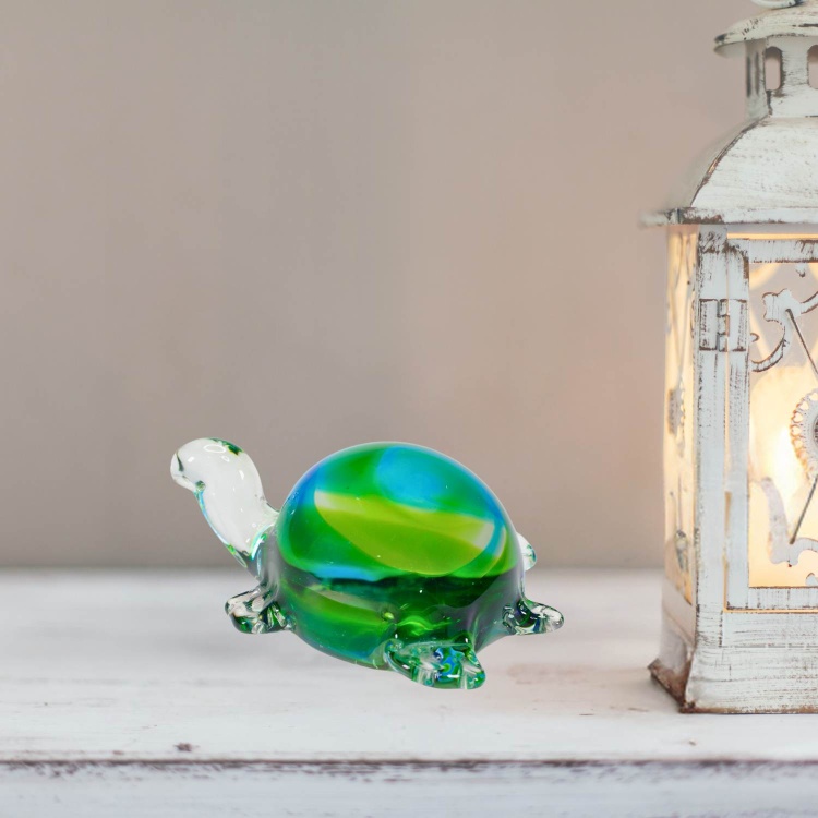 Zibo Handblown Art Glass - Turtle