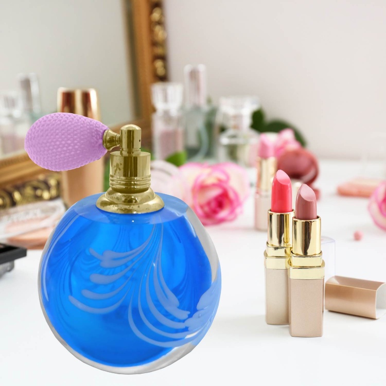 Zibo Handblown Art Glass 30ml Atomiser Perfume Bottle