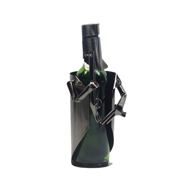 Ned Kelly Wine Bottle Holder Dual Guns