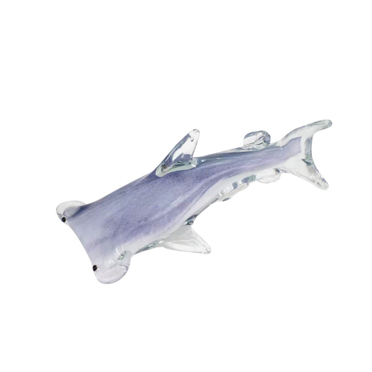 Zibo Handblown Art Glass - Hammer Head Shark