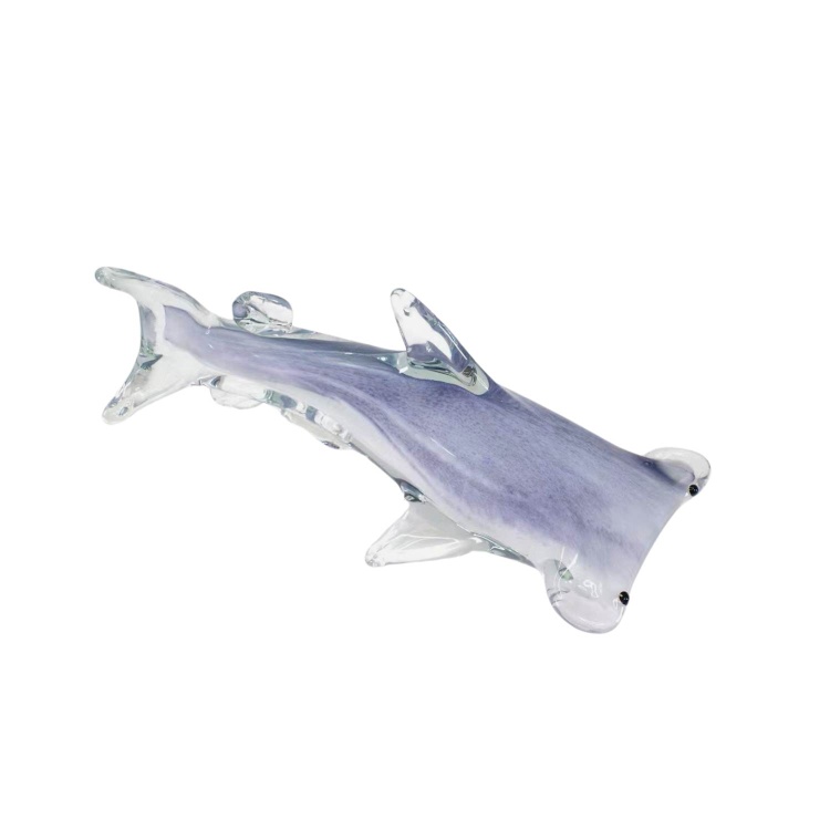 Zibo Handblown Art Glass - Hammer Head Shark