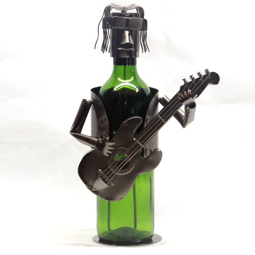 Guitar Man - Single Wine Bottle Holder