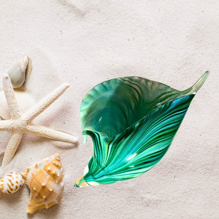 Zibo Handblown Art Glass - Seashell