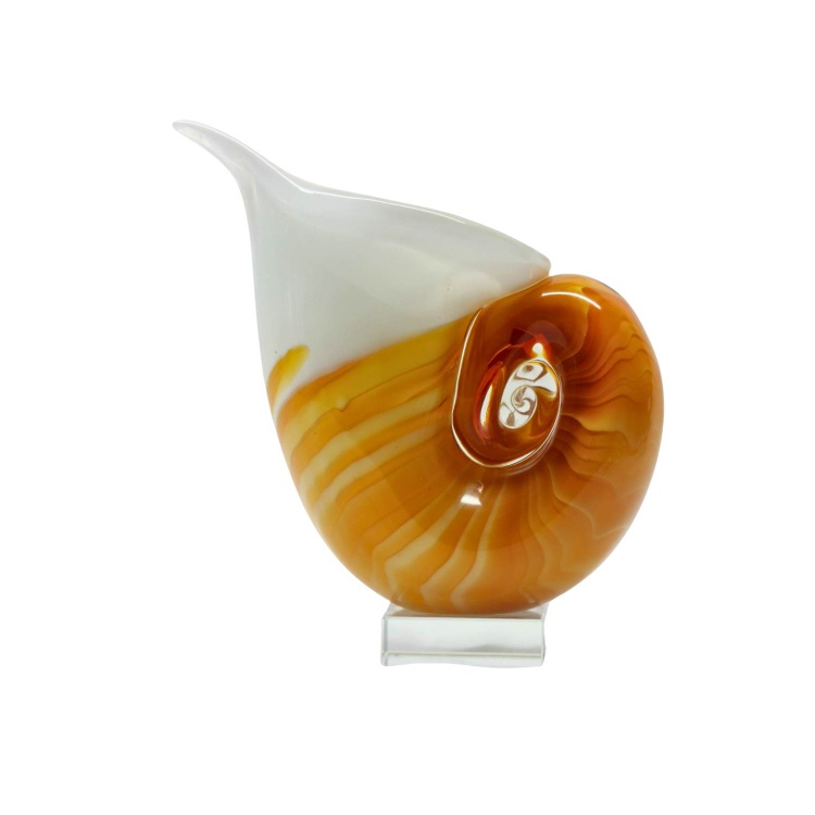 Nautilus Seashell Candle