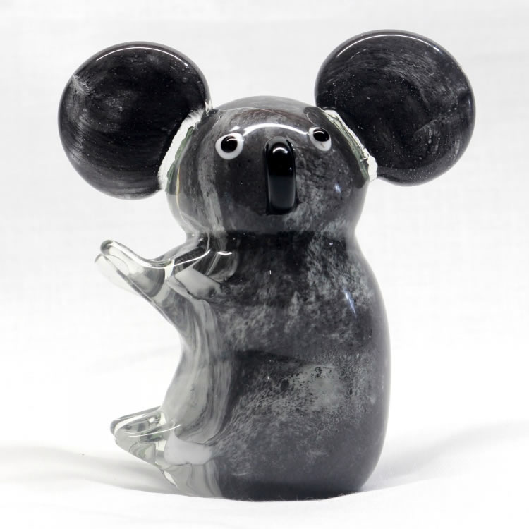 Glass Koala Figurine