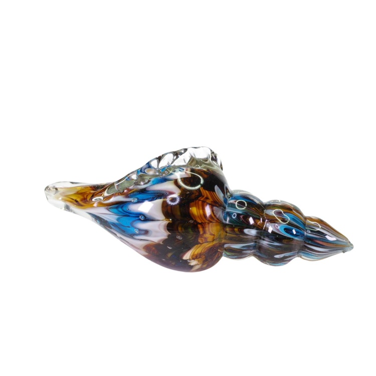 Mini Blue and Brown Shell
