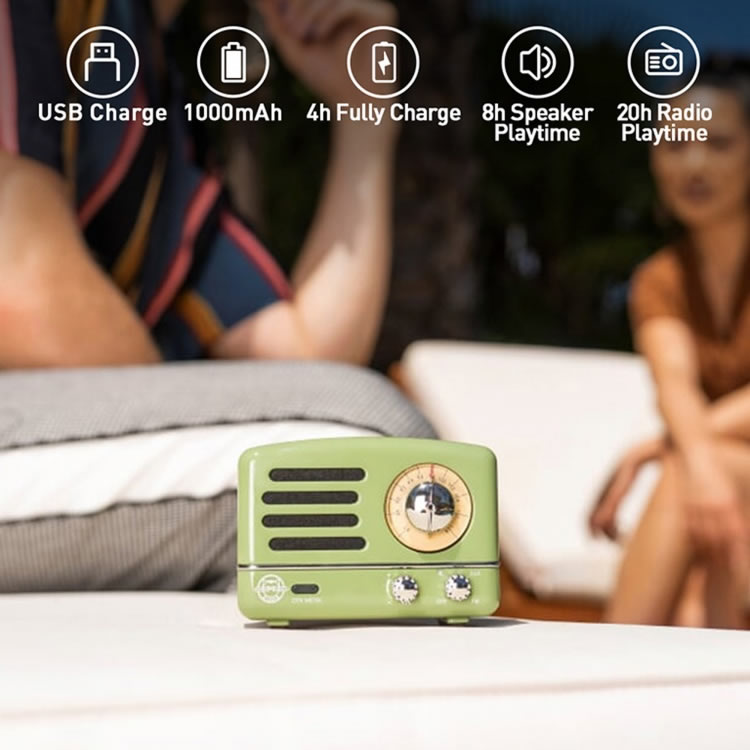 Green OTR Metal SE Bluetooth Speaker