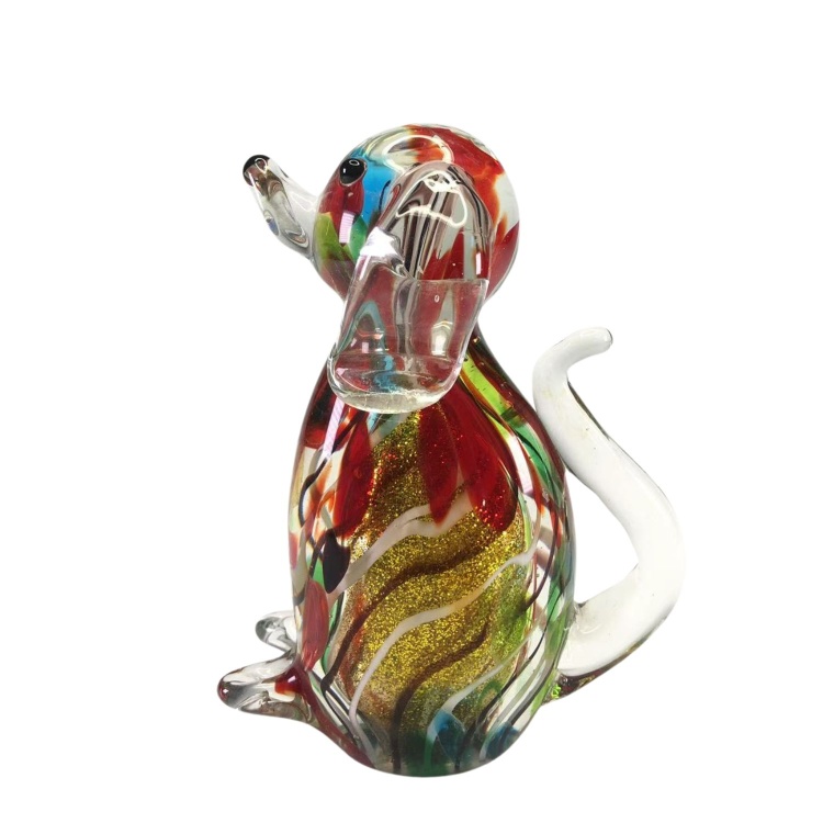 Zibo Handblown Art Glass - Dog