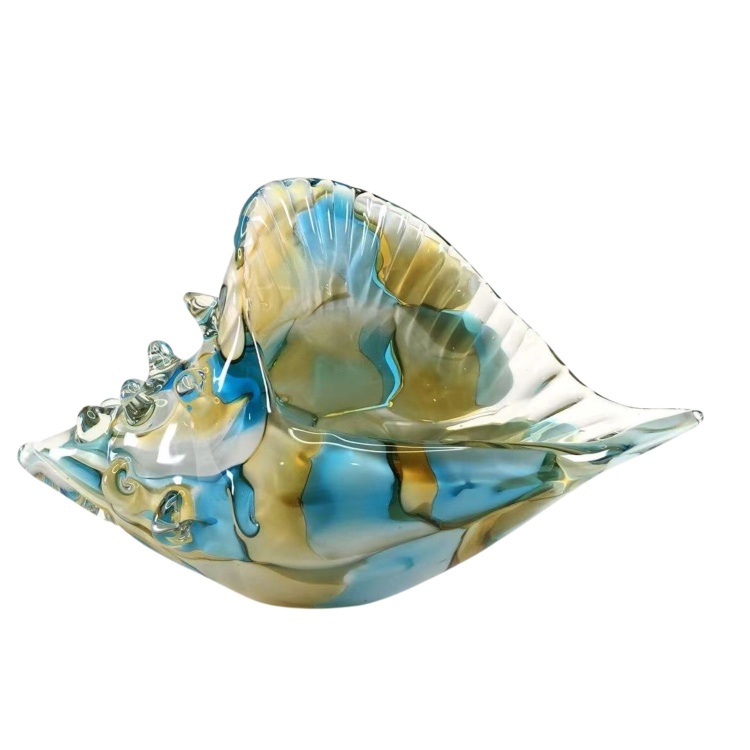 Zibo Handblown Art Glass - Seashell
