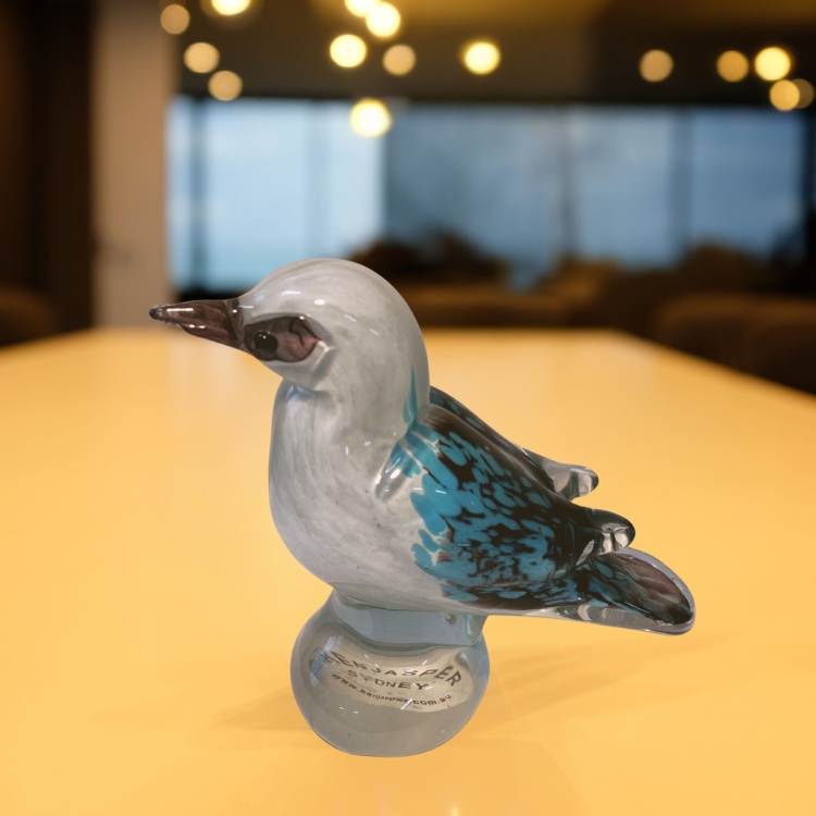 Zibo Handblown Art Glass - Kookaburra
