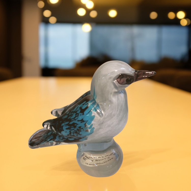 Zibo Handblown Art Glass - Kookaburra
