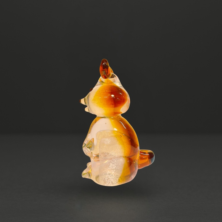 Zibo Handblown Art Glass - Amber Joey