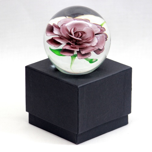 Paperweight Rose Lilac