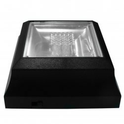 Coloured LED Light Stand - Black