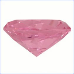 Box of 2cm x 2cm x 1.2cm Pink Diamond