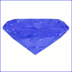 4cm Blue Diamond