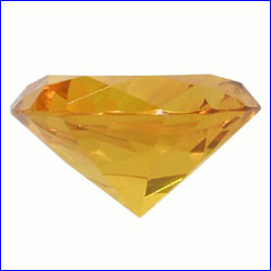 4cm Amber Diamond